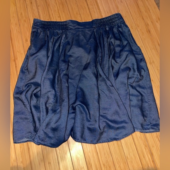 Torrid Mini Chambray Skater Skirt - Picture 3 of 3